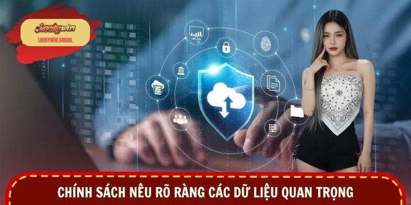 Chính sách nêu rõ ràng các dữ liệu quan trọng
