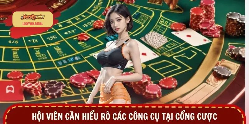 Hội viên cần hiểu rõ các công cụ tại cổng cược