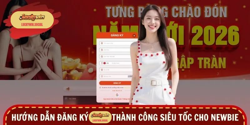 Hướng dẫn đăng ký Luckywin thành công siêu tốc cho newbie